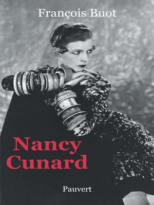 cover image of Nancy Cunard
